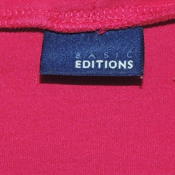 Basic Editions Cowl Neck Short Sleeved Tunic - Picture 3 of 3